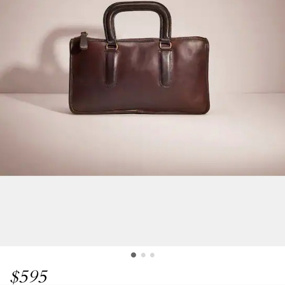 Rare Vintage Coach NYC Slim satchel compact - Picture 12 of 12